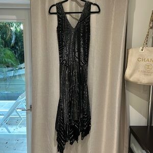 Vintage Karen Millen Flapper sequin dress US size 4